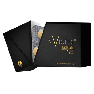 INVICTUS 20MG CON 4 TABLETAS