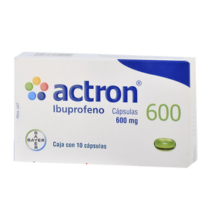 ACTRON 600MG CON 10 CAPSULAS