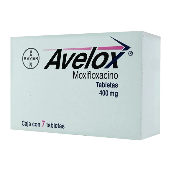 AVELOX 400MG 7 TABS