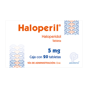 HALOPERIL 5MG CON 20 TABLETAS /PSICOFARMA