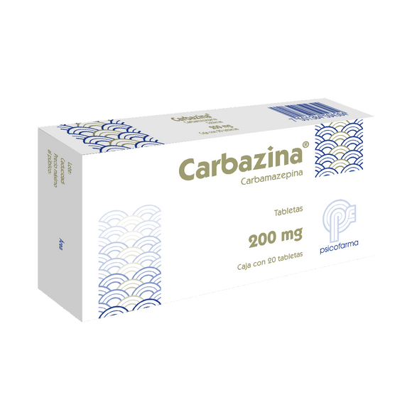 CARBAZINA 200MG CON  20 COMPRIMIDOS