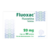 FLUOXAC 20MG CON 20 TABLETAS