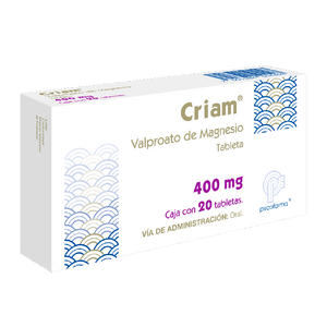 CRIAM 400MG CON 20 TABLETAS