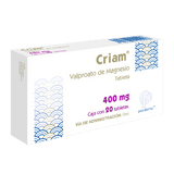 CRIAM 400MG CON 20 TABLETAS