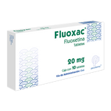 FLUOXAC 20 MG CON 10 TABLETAS