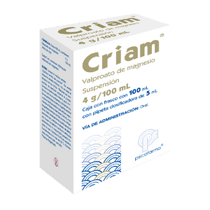 CRIAM 4G/100ML CON DOSIFICADORA SUSPENSION CON 5ML