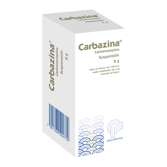 CARBAZINA 2G SUSPENSION CON 120ML