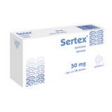 SERTEX 50 MG CON 14 TABLETAS