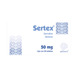 SERTEX 50MG CON 28 TABLETAS