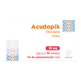 ACUDOPIK 10 MG CON 14 TABLETAS