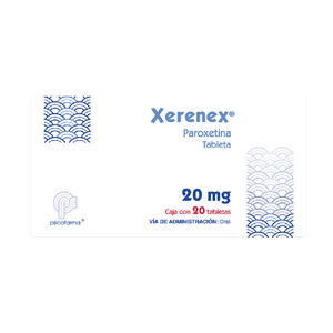 XERENEX 20 MG CON 20 TABLETAS