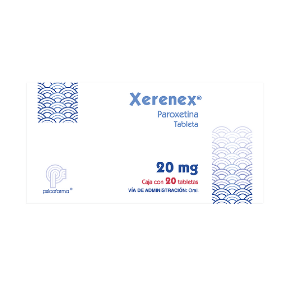 XERENEX 20 MG CON 20 TABLETAS