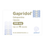 GAPRIDOL 300 MG CON 15 CAPSULAS