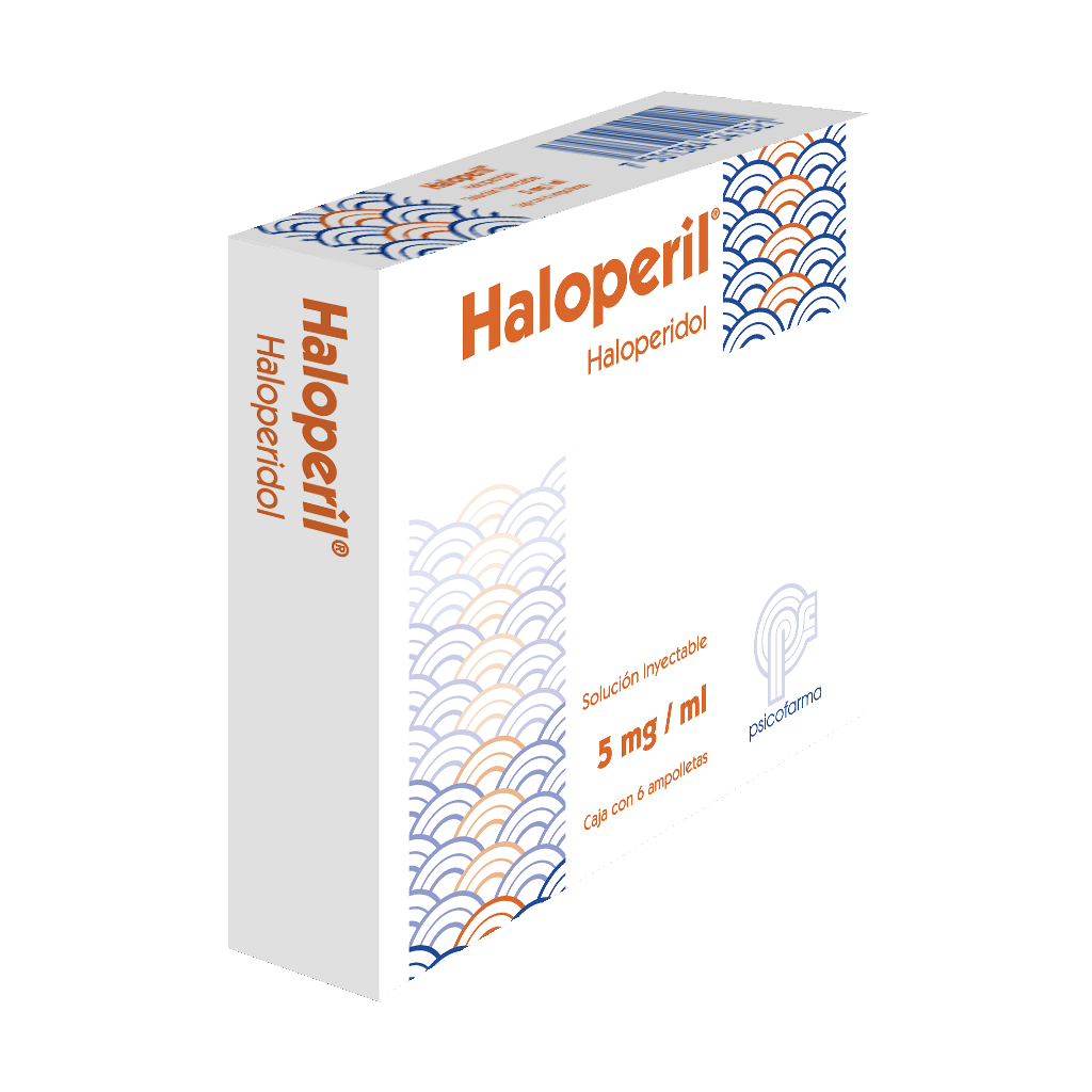 HALOPERIL 5MG/1ML SOLUCION INYECTABLE CON 6 AMPOLLETAS/PSICOFARMA ...