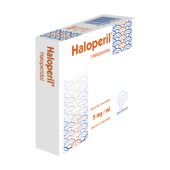 HALOPERIL 5MG/1ML SOLUCION INYECTABLE CON 6 AMPOLLETAS/PSICOFARMA ...