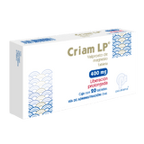 CRIAM 400MG LIBERACION PROLONGADA CON 20 TABLETAS