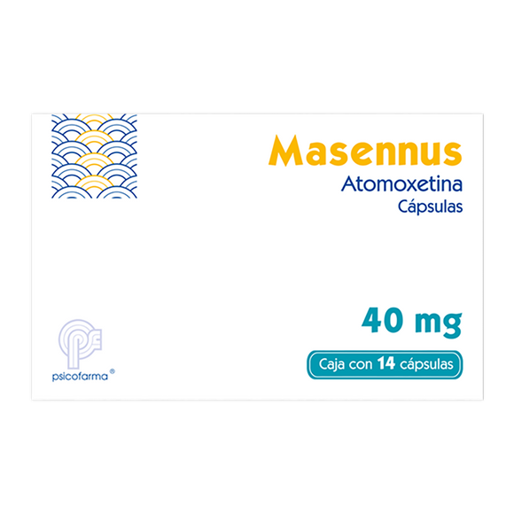 MASENNUS 40MG CON 14 CAPSULAS