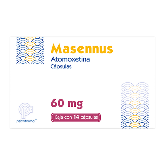 MASENNUS 60MG CON 14 CAPSULAS