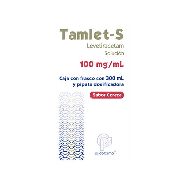 TAMLET-S 100MG SOLUCION CON 300ML CEREZA