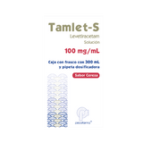 TAMLET-S 100MG SOLUCION CON 300ML CEREZA