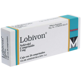 LOBIVON 5MG CON 28 COMPRIMIDOS