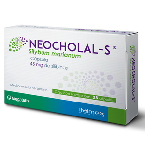 NEOCHOLAL-S 45MG CON 28 CAPSULAS