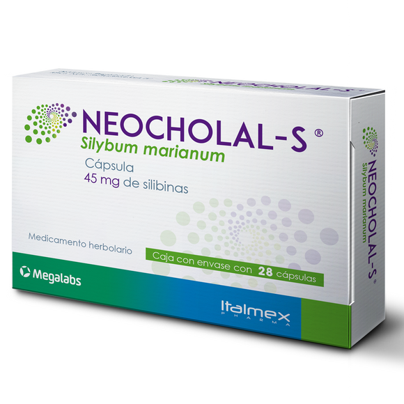 NEOCHOLAL-S 45MG CON 28 CAPSULAS