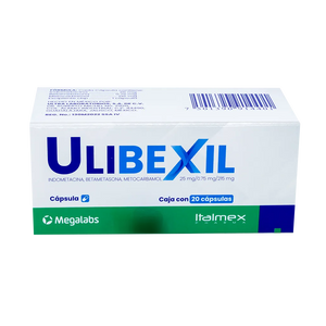 ULIBEXIL 25/0.75/215MG 20 CAP