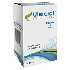 ULSICRAL 1G CON 40 TABLETAS