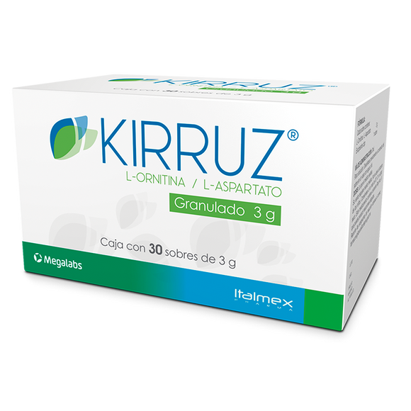 KIRRUZ CAJA CON 30 SOBRES DE 3G CADA UNO