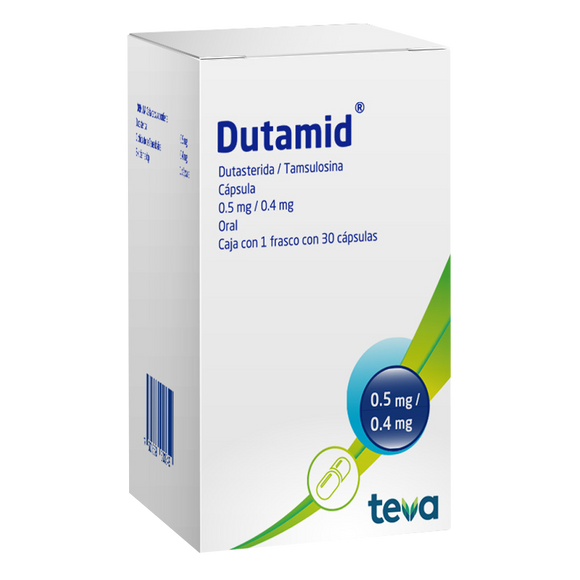 DUTAMID 0.5/0.4MG CON 30 CAPSULAS