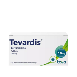 TEVARDIS 10MG CON 30 TABLETAS