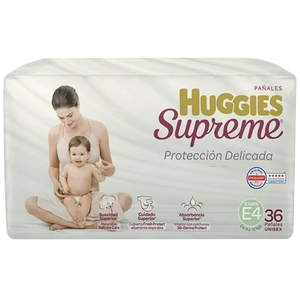 HUGGIES SUPREME ETAPA 4 CON 36 UNIDADES