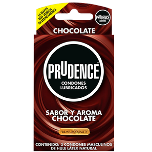 PRUDENCE AROMA CHOCOLATE CON 3 CONDONES