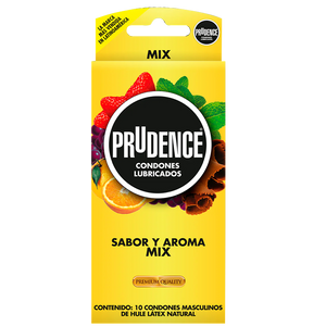 PRUDENCE AROMA SURTIDO CON 10 CONDONES