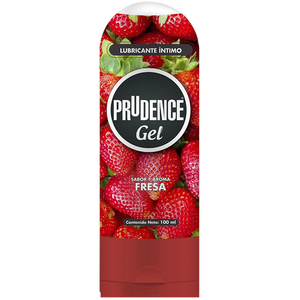 PRUDENCE GEL LUBRICANTE SABOR Y AROMA FRESA 100ML