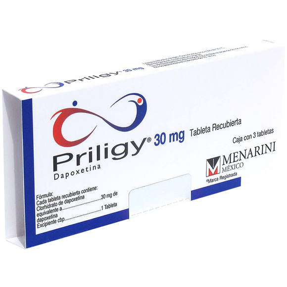 PRILIGY 30MG CON 3 TABLETAS