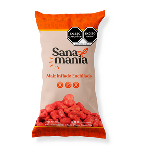 SANAMANIA MAIZ INFLADO ENCHILADO 40GR