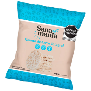 SANAMANIA GALLETA DE ARROZ INTEGRAL CON 10GR