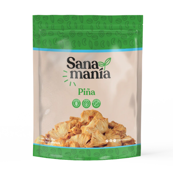 SANAMANIA PIÑA NATURAL CON 35G