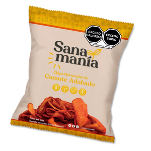 SANAMANIA CHIPS CAMOTE ADOBADO CON 50GR