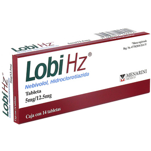 LOBI HZ 5/12.5MG CON 14 TABLETAS