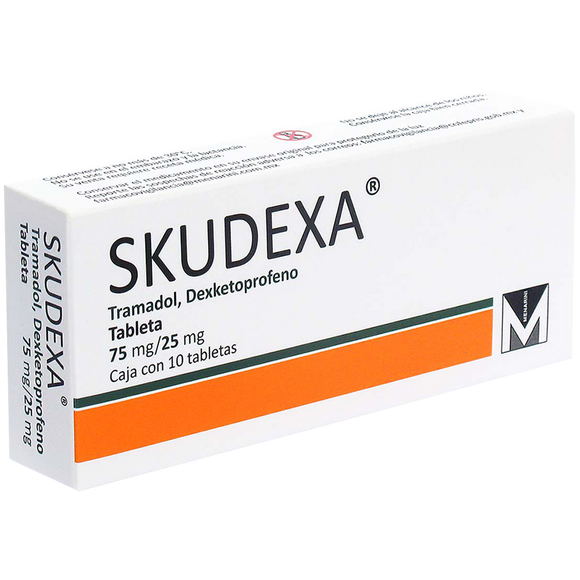 Skudex SKUDEXA 75/25MG CON 10 TABLETAS – FARMACIA CALDERON