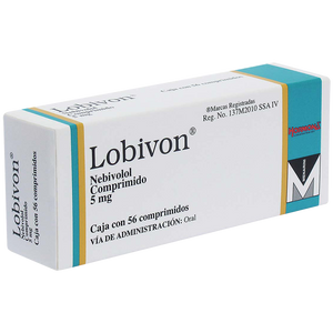 LOBIVON 5MG CON 56 COMPRIMIDOS