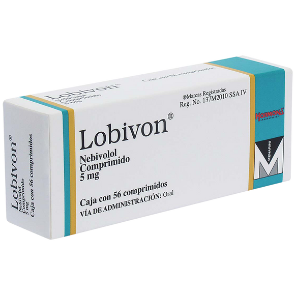 LOBIVON 5MG CON 56 COMPRIMIDOS