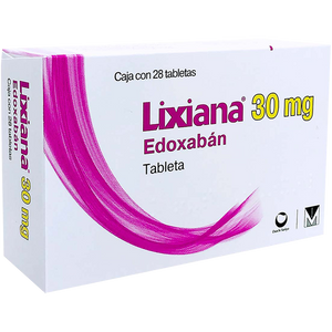 LIXIANA 30MG CON 28 TABLETAS