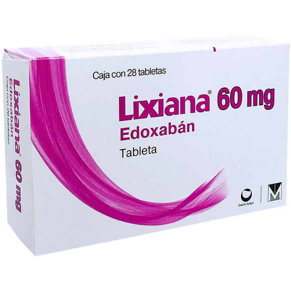 LIXIANA 60MG CON 28 TABLETAS