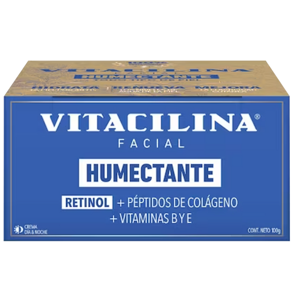 VITACILINA CREMA FACIAL HUMECTANTE CON 100 G