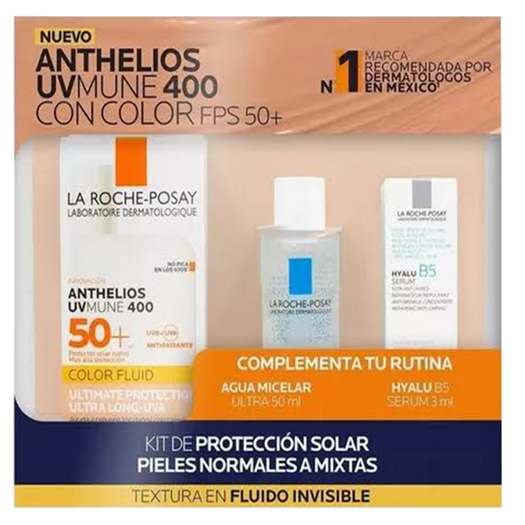 KIT DE PROTECCION SOLAR PARA PIELES NORMALES A MIXTAS