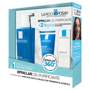 EFFACLAR GEL ESPUMOSO PURIFICANTE CON 400ML + REGALO